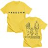 Charlie Kirk Freedom T Shirts Never Surrender Justice Men Women T-Shirt Oversized Cotton Casual High Quality T Shirt Streetwear