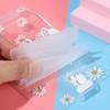 Mini Daisy Flower Diary Book 3-hole Rings Binder Loose-leaf Refill Notebook Cover Inner Pages