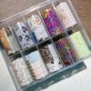 Leopard Print Nail Foils Flower Nail Art Stickers Professional Manicure Decals  Nail Decoration