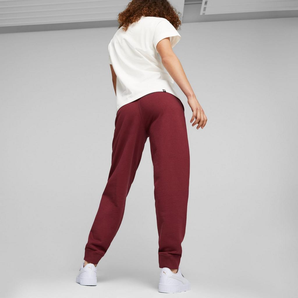 Puma HER HIGH-WAIST TR women's sweatpants burgundy 67600622 r S