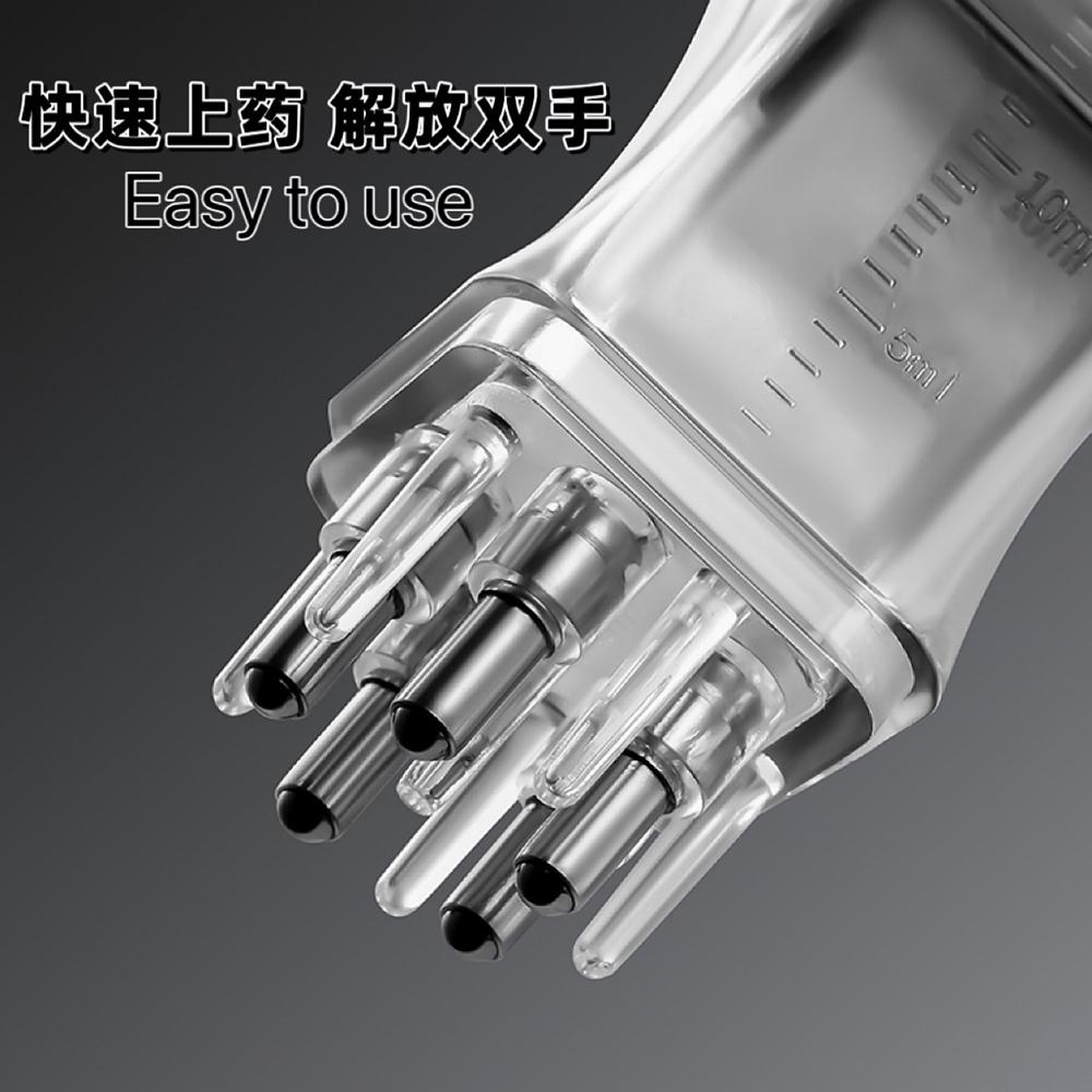 1 шт. Расческа-аппликатор для кожи головы, Аппликатор для масла для кожи головы, Шариковый аппликатор для корней, Бутылочка-аппликатор, Массажер для кожи головы, Рост волос