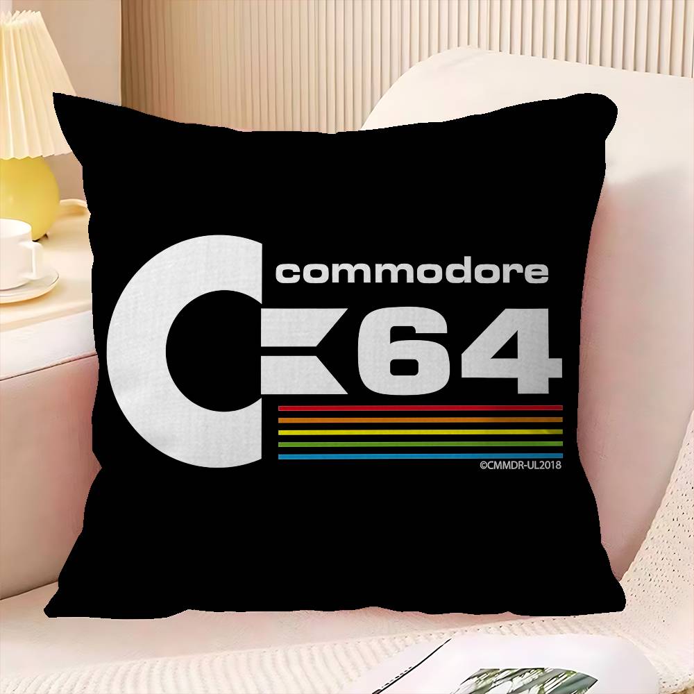 Чехол на подушку с логотипом Commodore Автомобильная декоративная подушка Чехол для дивана Автомобиль Рождественский подарок xсм xсм