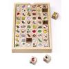KUMON PUBLISHING Hirakana Cube Collection Educational Toy Wooden Toy Toy 3 Years Old and Up WB-32