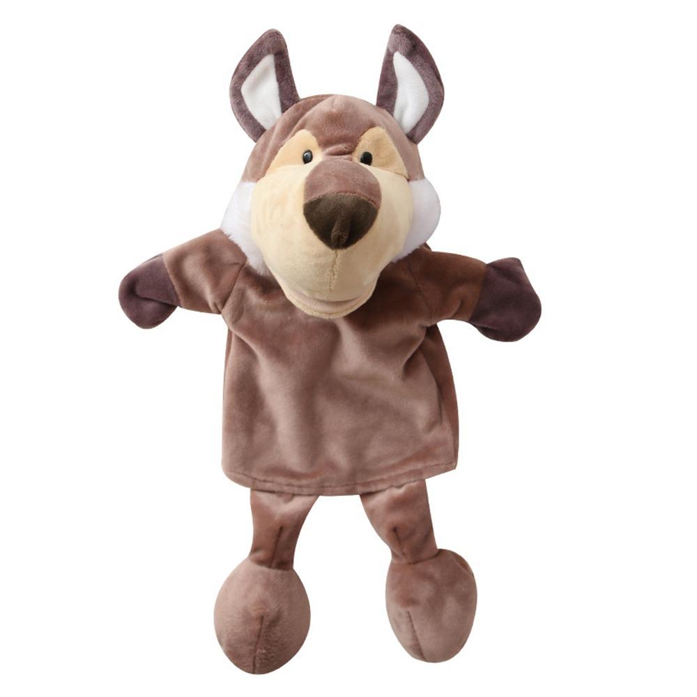 Тигр Обезьяна Кролик Животное Ручная кукла 35 см Ролевые игрушки для пальцев Дети Подарки на день рождения