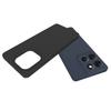 For Motorola Moto G86 Power 5G Case Soft Matte Back TPU Black Phone Cover (Large Cutout)