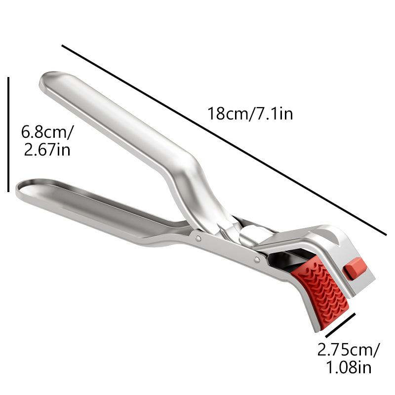 Зажим для защиты от ожогов Держатель для горячих мисок Зажим для тарелок Зажим для кастрюль и сковородок Подъемник для тарелок и мисок Щипцы для извлечения Кухонные принадлежности