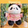 Toy Panda Plush Cute Cartoon Keychain Backpack Pendant Childrens Gift Holiday