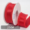 Hot Selling  40 mm Skirt Shaped Ribbons Gift Wrapping Wedding Christmas Solid Colors DIY 25 Yards Per Roll