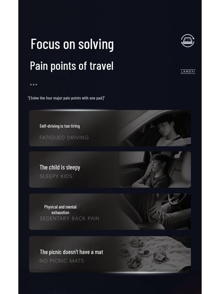 Надувной матрас-кровать для багажника автомобиля Tank 500 Hi4t SUV