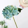 Полезный искусственный цветок гортензии без полива, зеленые листья, декоративные