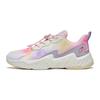 Li Ning Kids Comfortable Shock Absorbing Rebound Casual Shoes Kids Shoes Pink Purple White YKCT108-4