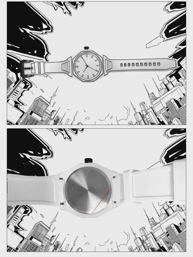 Two-Dimensional Comic Art Watches for Students
