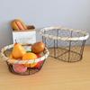 Wrought Iron Storage Basket for Bread, Pastries, Snacks, Fruits, Vegetables, and Eggs.