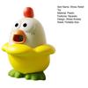 Squeaky Chick Squeeze Toy Stress Anxiety Relief Screaming Duck Sensory Toy Portable Travel Calming Decompression Animal Fidget Toy
