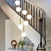 Nordic Home Decor Подвесной светильник для столовой Внутреннее освещение Лестничный светильник Гостиная Столовая Подвесной светильник Люстра Лампы