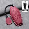Для Chery ICar 03 ICAR03 AIQAR EQ7 EQ5 EQ3 JAECOO J6 Аксессуары Брелок Натуральная Кожа Овцы Чехол Защитный Чехол для Умного Ключа Автомобиля