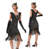 1920 Retro Sequin Dress Gatsby Dance Tassel Dress Party Banquet Dance Dress