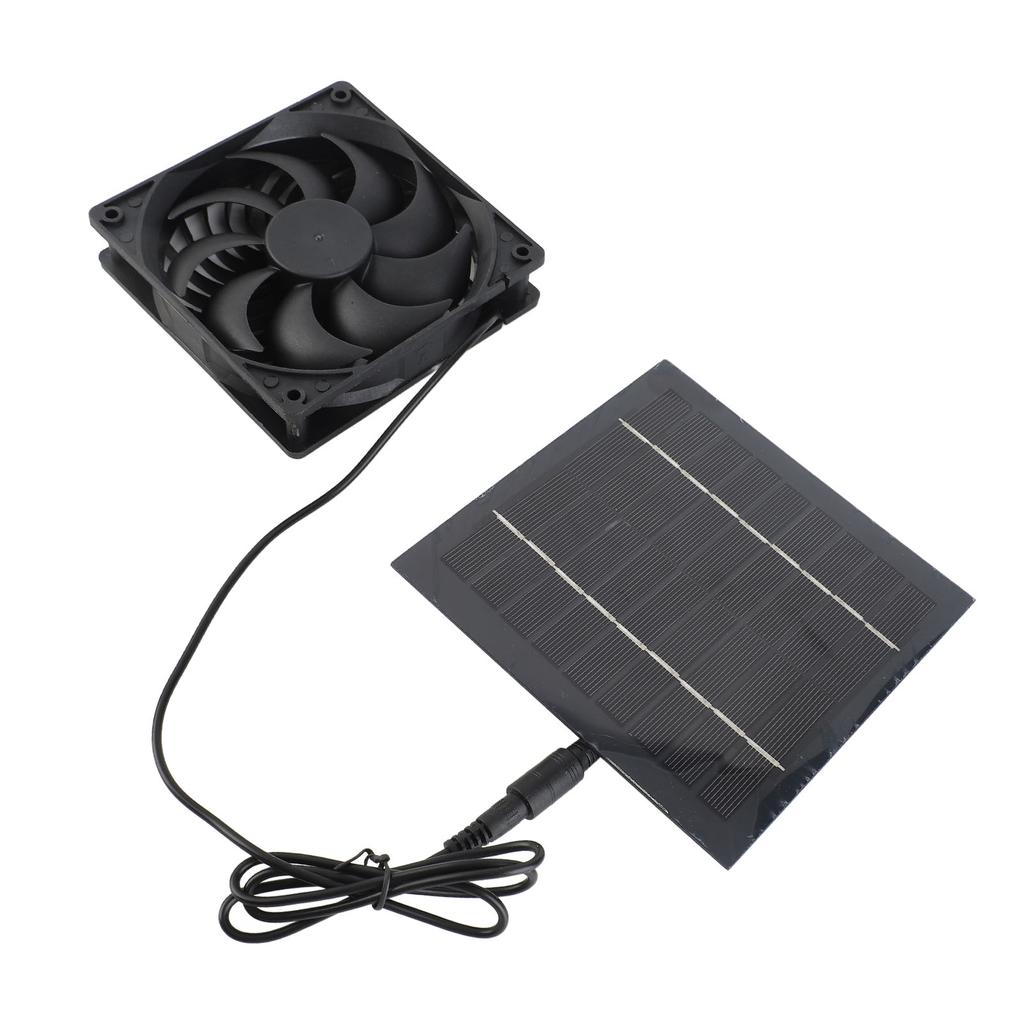 Комплект вентилятора для солнечной панели, вытяжка для курятника, товары для дома и улицы, 5 Вт, 6 В, водонепроницаемость IP65