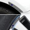 PCVHD1 2026 Hot Styling Mouldings 4PCS Car Wheel Hub Rim Decor Stickers Auto Accessories For Volkswagen VW Jetta Polo T4 T5 T6 Sharan T