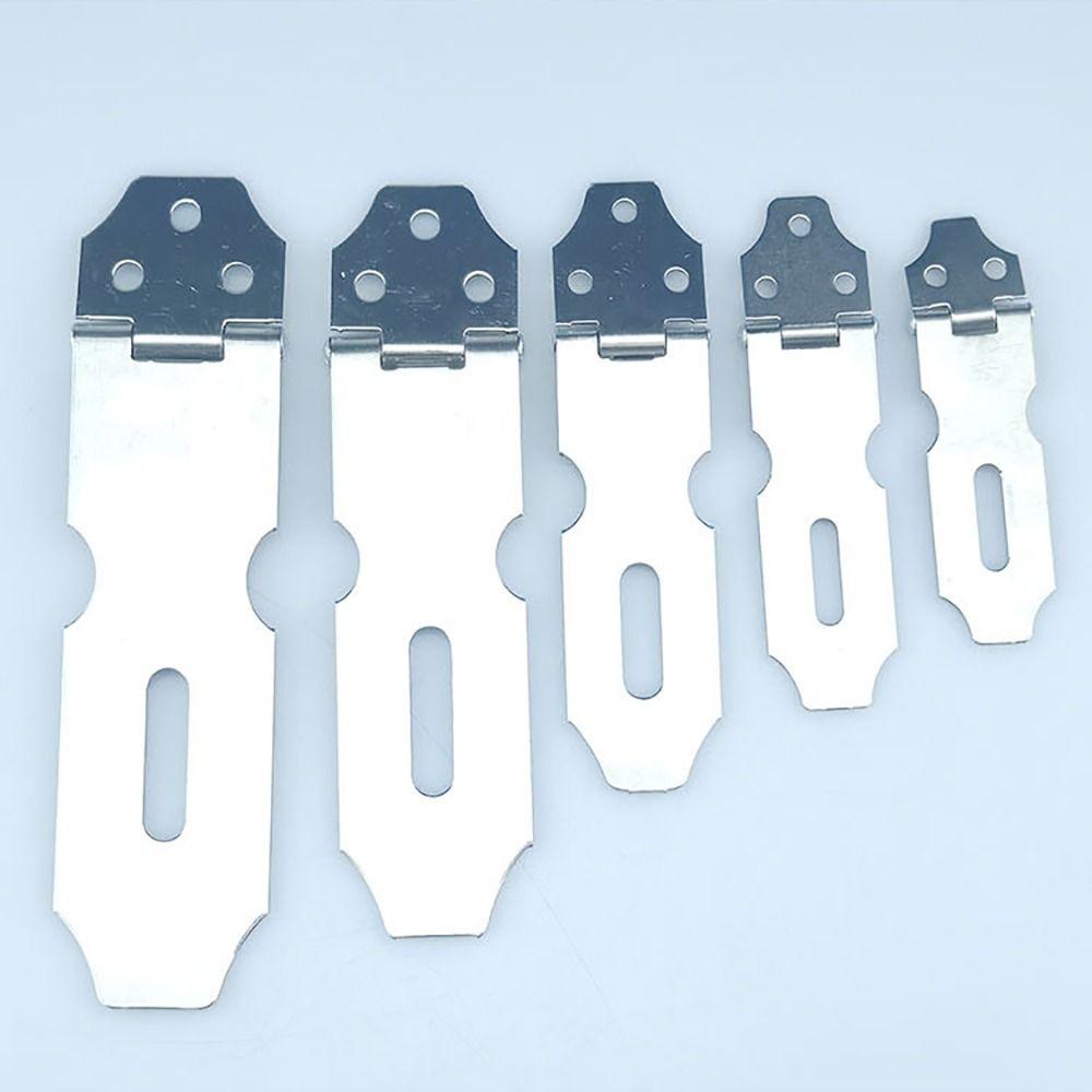 1Pcs Padlock Clasp Window Staple Hasp Staple Shed Latch Durable Door Lock