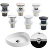 Waste Button Sink Drain Waste Stopper Sink Strainer  Bathroom Washbasin Pipe Accessories
