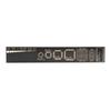 Multifunctional Ruler R,4 Gold,Plated high End Circuit Board Measuring Tool for Electronic Engineers, 15cmor6.3inch with Angle Gauges, Protractor, IC