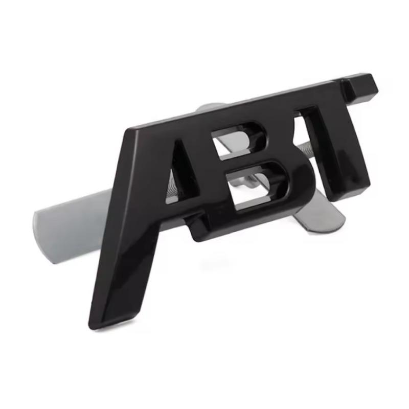3D Металлическая эмблема с логотипом ABT Наклейка на переднюю решетку радиатора и заднюю крышку багажника для G-olf RS3 S3 S5 Q5 Q8 A4 B8 A3 8V