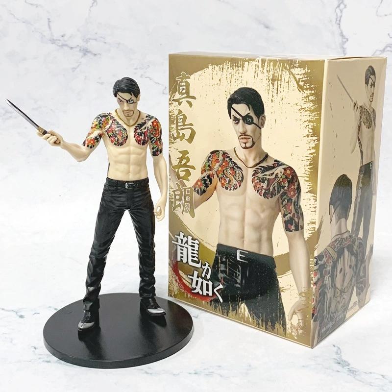 17 см Фигурка из игры Yakuza Аниме Фигурка Горо Мадзима Кирю Кадзума Фигурки Yakuza Фигурка ПВХ Коллекционная Модель Игрушки Хэллоуин Подарок