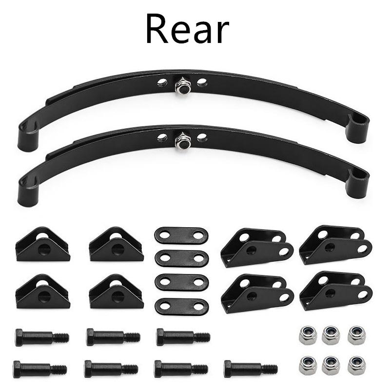 Front Rear Suspension Steel Leaf Spring Lifting Lug Set for 1/14 Tamiya RC Tractor Trailer Truck Model Car Upgrade Parts