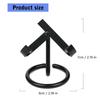 Multipurpose Metal Easels for Mineral Collections Specimen Holder Rusts Resistant Decorative Rock Displays Stand