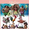 Figurine Moana 10pcs Anime Statuary Cake Ornament Christmas Gifts Toys Garnish
