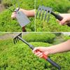 Gardening Small Shovel Rake Hoe for Planting Flowers Weeding Beach Sand Digging Tool Agricultural Vegetable Field Gardening Tool