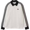 Мужская футболка-поло с длинным рукавом Originals 3-Stripes Rugby Топы KE3575
