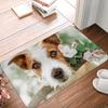 Non-slip Soft Rug Washable Living Room Bedroom Cute Dog Pattern Entrance Door Mat Floor Mat