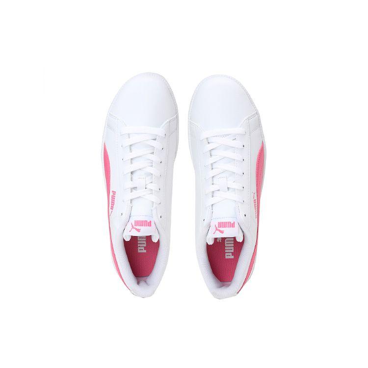 Puma Удобные Универсальные Низкие Кроссовки Кроссовки Унисекс Белый Розовый 372605-06