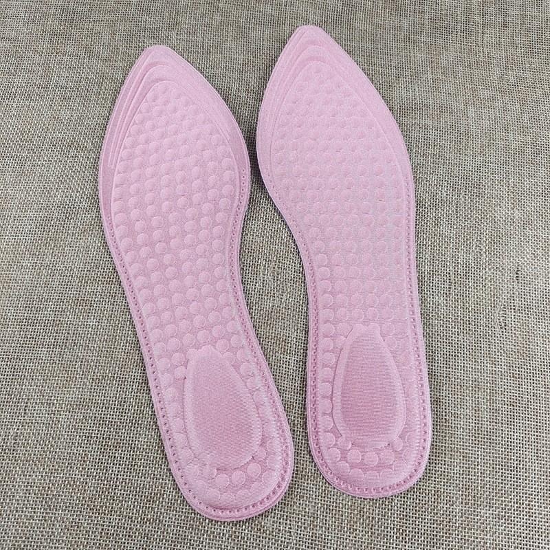 1 шт. стельки из пены с эффектом памяти женские дышащие противоскользящие стельки с острым носком для ног женские аксессуары для обуви на высоком каблуке подушечки для ухода за ногами