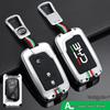 BYD Car Key Cover for F3, FO, E6, M6, G3, L3, Tang, S6, and S7 - Metal Shell Case and Buckle