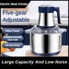 2L/3L/5L Big Power Electric Meat Grinder Household Small Mixer Automatic Auxiliary Meat Grinder