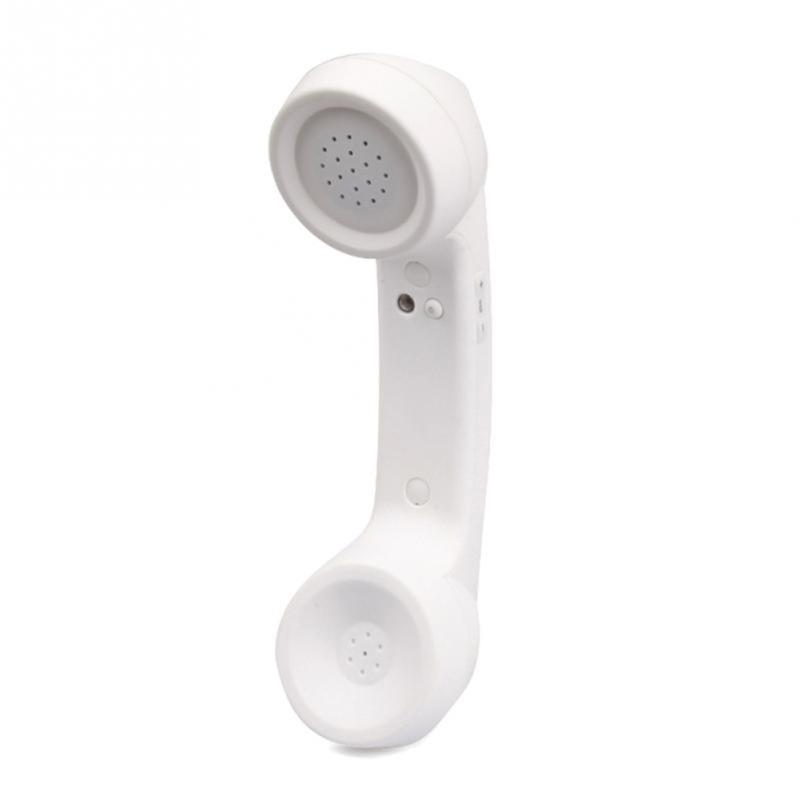 Wireless Bluetooth-compatible Retro Receiver Anti-radiation Telephone Handset External Microphone