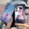 Чехол для смартфона Infinity Nikki для Samsung Galaxy S24 S23 S22 S21 S20 S10 S9 Plus FE Ultra Lite Черный