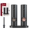 Electric Automatic Salt and Pepper Grinder Set Rechargeable With Gravity Spice Mill Adjustable Spices Grinder Kitchen Tools