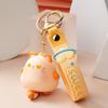 Подвесной брелок в виде панды, мультяшное животное, кукла-хомяк, автомобильный брелок, сумка, аксессуары