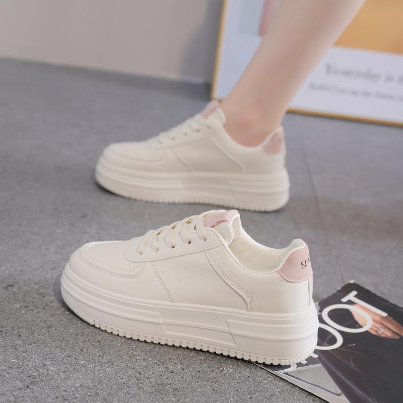 New Students' Versatile Casual Women's Thick-soled Board Shoes