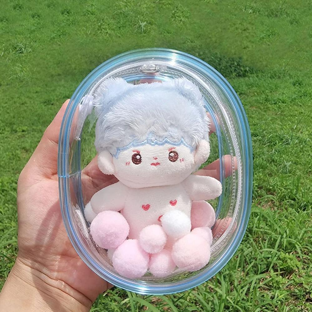 Keychain Bag 10cm Doll Display Storage Bags Storage Pouch Plush Doll Out Bag  10CM Plush Doll