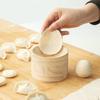 Форма для пельменей Деревянный пресс для пельменей Булочки с начинкой Эмпанада Многоцелевой DIY Инструмент для приготовления на пару Форма для начинающих Домашний