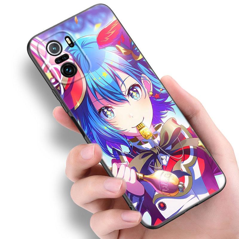 Game Project Sekai Black Silicone Phone Case For Xiaomi Mi 9 SE 8 10 10T 11 12 13 Lite 9T 11T 12S 12T 13T 14 Pro 5G NE 11i 12X