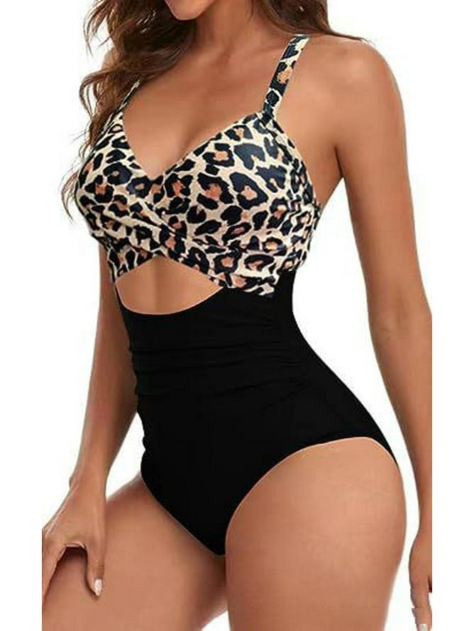 Европейский и американский женский сексуальный купальник с открытой спиной, цельный, облегающего кроя и с полым дизайном