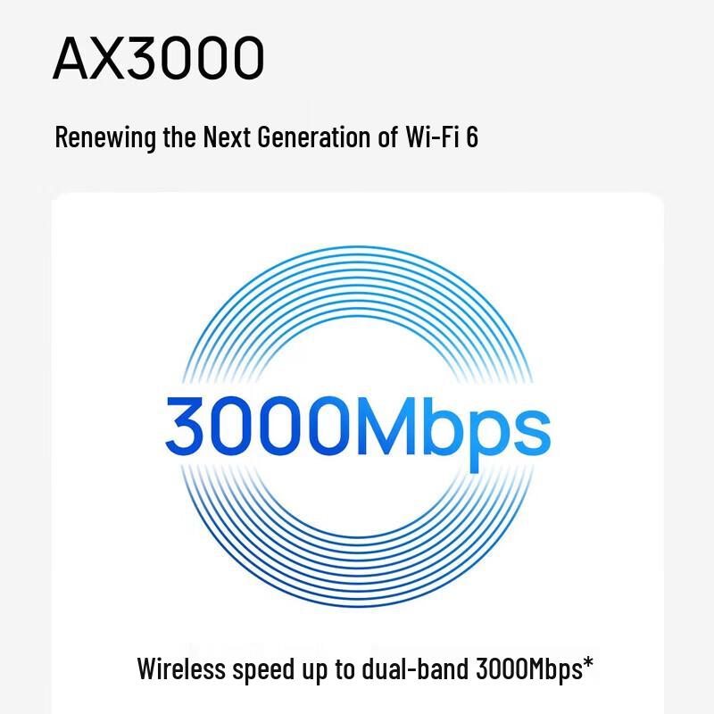 TP-LINK TL-XDR3068 Turbo AX3000 Wi-Fi 6 Router (CN version)
