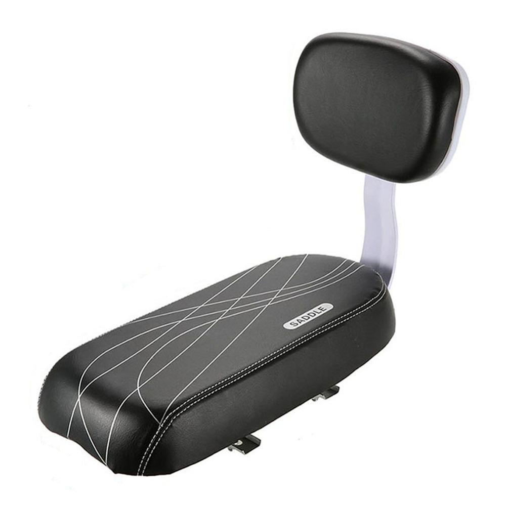 Shock Absorb Bicycle Back Seat Soft Rear Rack Seat Durable Mountain Bike Cushion Outdoor Cycling