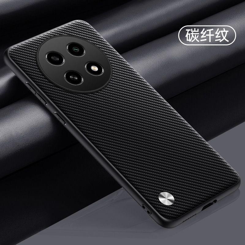 Для Realme 13 Pro Plus Роскошный силиконовый кожаный задний чехол для OPPO Realme 12X 12 Pro 12 Plus Защитный чехол для камеры Модный противоударный бампер